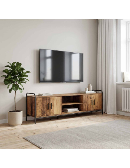 Mobile TV 167,5 x 33 x 50 cm Legno antico Legno ingegnerizzato
