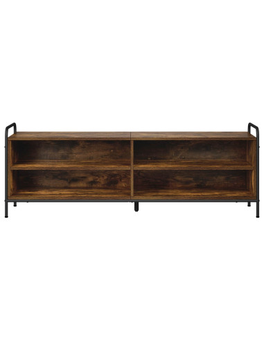 Mobile TV 140 x 39,5 x 50 cm Rovere Fumo Legno ingegnerizzato