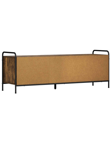 Mobile TV 140 x 39,5 x 50 cm Rovere Fumo Legno ingegnerizzato
