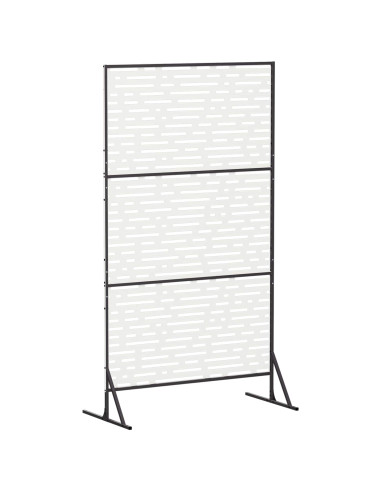 Schermo per Privacy 100 x 50 x 180 cm Acciaio Bianco
