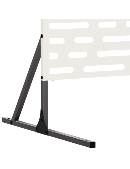 Schermo per Privacy 100 x 50 x 180 cm Acciaio Bianco