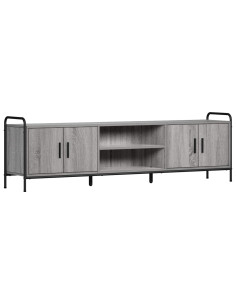 Mobile TV 167,5 x 33 x 50 cm Sonoma grigio Legno ingegnerizzato 2