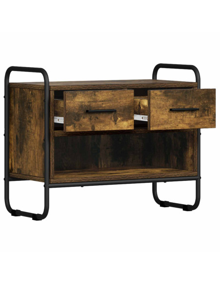 Mobile TV 60 x 30 x 50 cm Rovere Fumo Legno ingegnerizzato