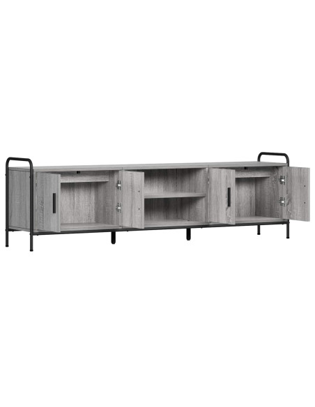 Mobile TV 167,5 x 33 x 50 cm Sonoma grigio Legno ingegnerizzato