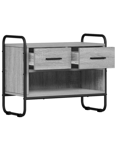 Mobile TV 60 x 30 x 50 cm Sonoma grigio Legno ingegnerizzato