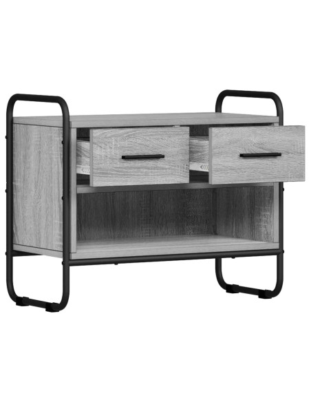Mobile TV 60 x 30 x 50 cm Sonoma grigio Legno ingegnerizzato