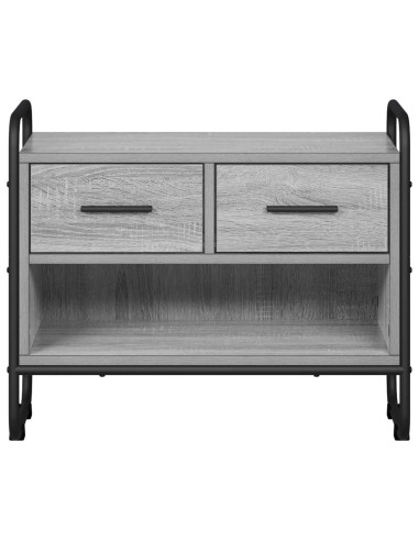 Mobile TV 60 x 30 x 50 cm Sonoma grigio Legno ingegnerizzato