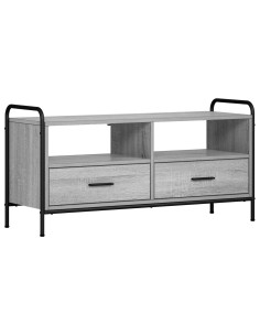 Mobile TV 67,5 x 33 x 50 cm Sonoma grigio Legno ingegnerizzato 2
