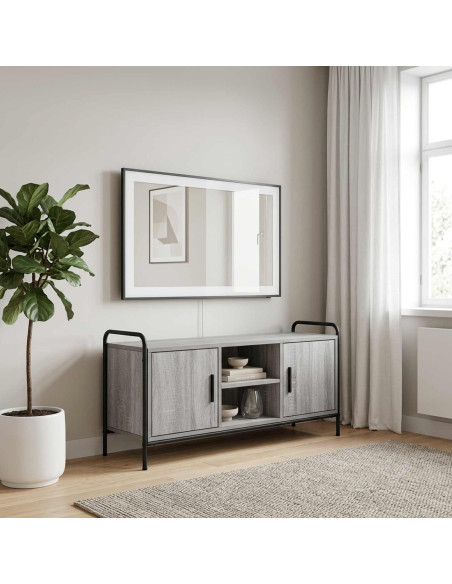 Mobile TV 99 x 33 x 50 cm Sonoma grigio Legno ingegnerizzato