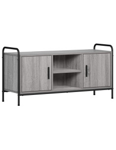 Mobile TV 99 x 33 x 50 cm Sonoma grigio Legno ingegnerizzato 2