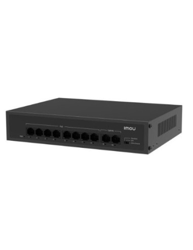 IMOU SWITCH 8x10/100 M POE PORTS 2x10/100M