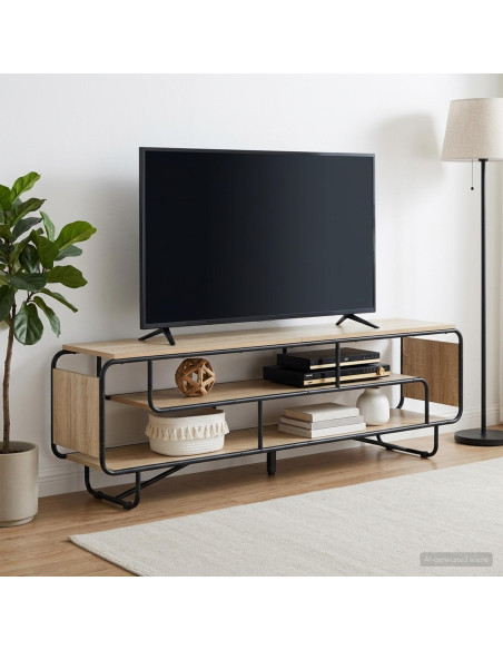 Supporto TV 180 x 36 x 45 cm Rovere Sonoma Legno ingegnerizzato