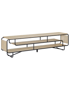Supporto TV 180 x 36 x 45 cm Rovere Sonoma Legno ingegnerizzato 2