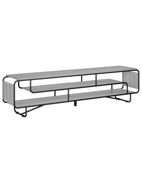 Supporto TV 180 x 36 x 45 cm Sonoma grigio Legno ingegnerizzato