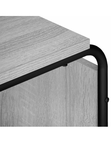 Supporto TV 180 x 36 x 45 cm Sonoma grigio Legno ingegnerizzato