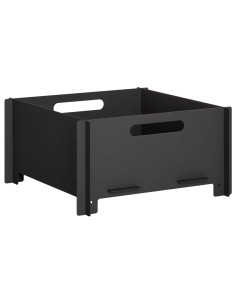 Focolare Nero 40 x 40 x 20 cm Acciaio 2