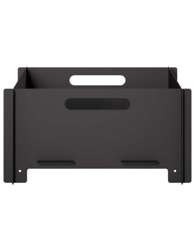 Focolare Nero 40 x 40 x 20 cm Acciaio