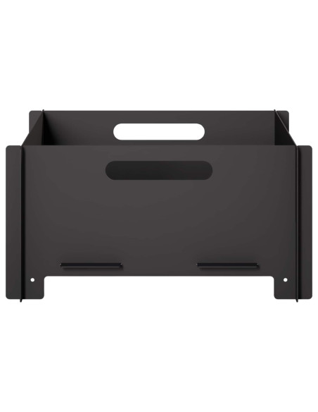 Focolare Nero 40 x 40 x 20 cm Acciaio