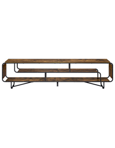 Supporto TV 180 x 36 x 45 cm Rovere Fumo Legno ingegnerizzato