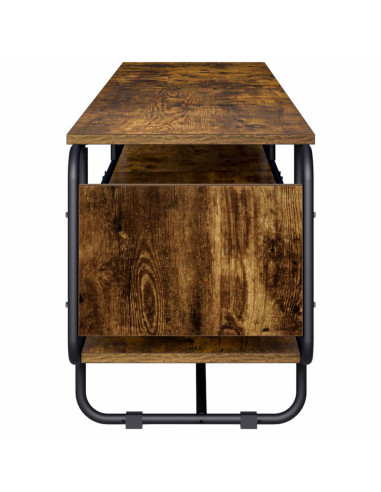 Supporto TV 180 x 36 x 45 cm Rovere Fumo Legno ingegnerizzato