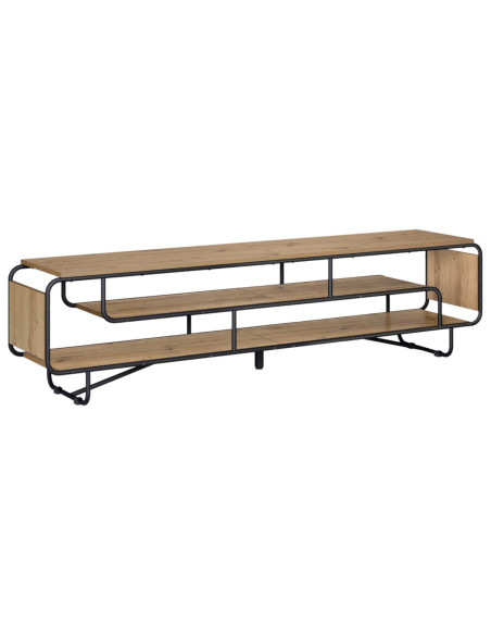 Supporto TV 180 x 36 x 45 cm Rovere Artigianale