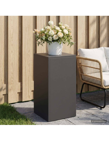 Supporto per piante Nero 30 x 30 x 60 cm Acciaio