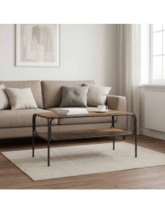 Tavolo laterale Legno antico 100 x 50 x 46 cm