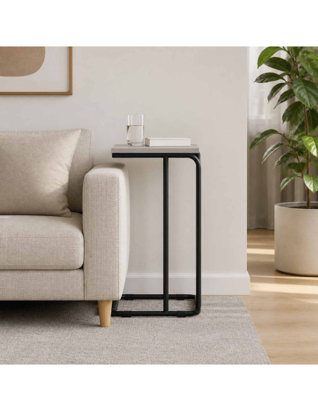 Tavolo laterale Sonoma grigio 40 x 31 x 55 cm