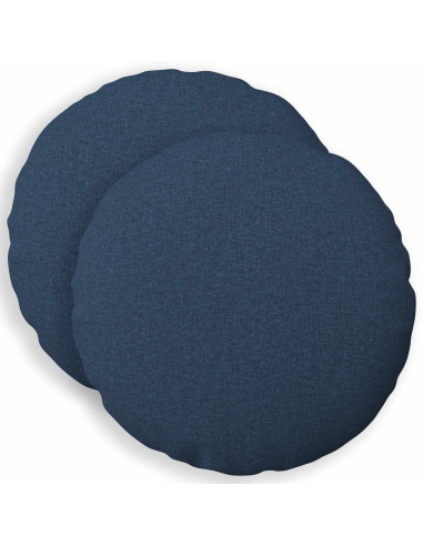 Federa 2 pz HEERLEN Blu Ø 50 cm Tessuto