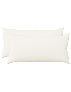 Federa 2 pz HEERLEN Bianco 40 x 80 cm Tessuto