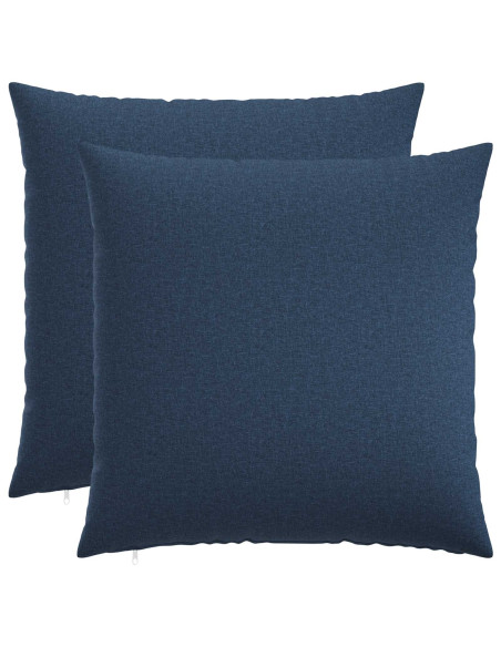 Federa 2 pz HEERLEN Blu 60 x 60 cm Tessuto
