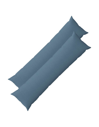 Federa 2 pz HEERLEN Blu jeans 40 x 145 cm Tessuto