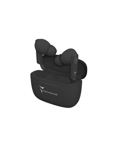 Techmade Auricolari Earbuds T31 Black