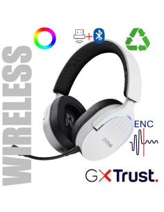 GXT491W FAYZO WIRELESS HEADSET WHT 2