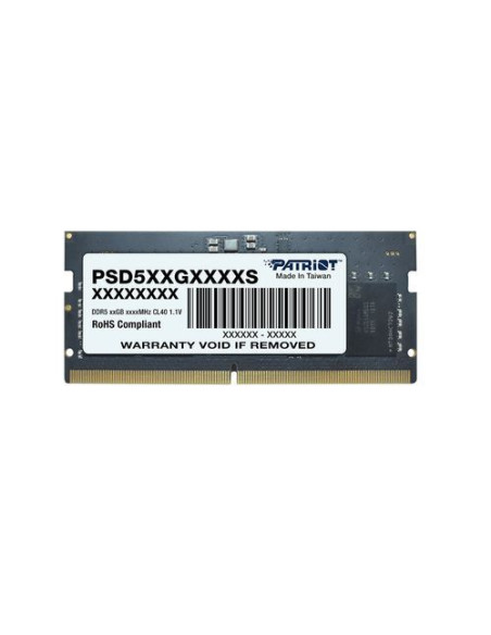 PATRIOT RAM 8GB DIMM DDR5 5200MHz 1Gx16