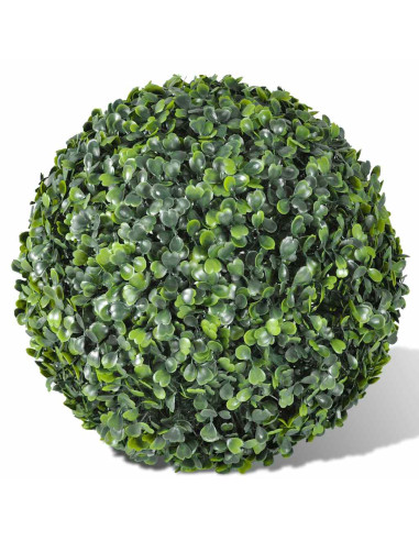 Sfere di Bosso Artificiale 2 pz 35 cm