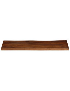 Piano Tavolo 70x20x3,8 cm Rettangolare in Massello di Recupero 2