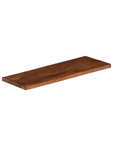 Piano Tavolo 80x20x3,8 cm Rettangolare in Massello di Recupero