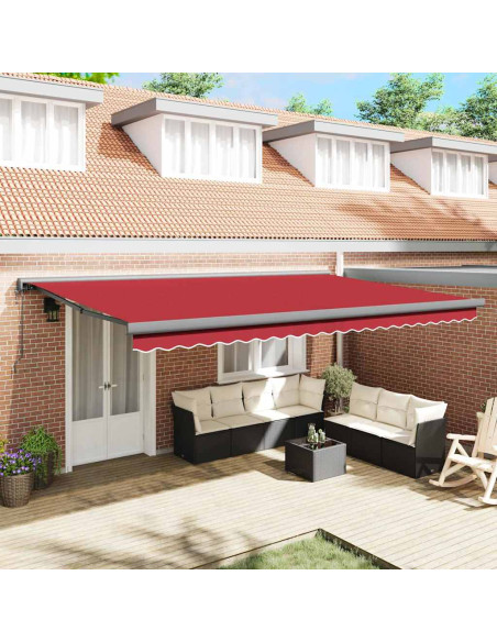 Struttura della tenda Antracite 450 × 350 cm Alluminio