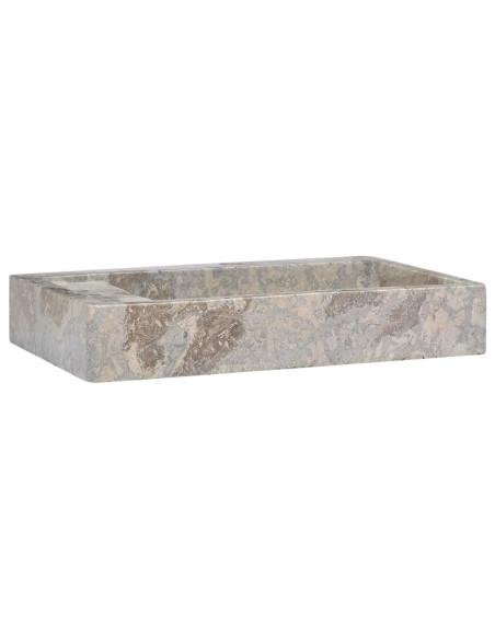 Lavandino Grigio 58x39x10 cm in Marmo