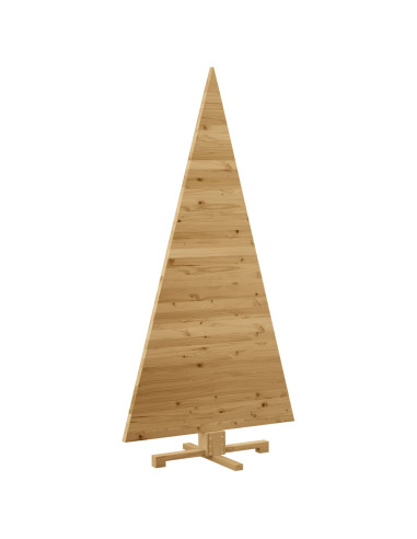 Alberi di Natale Marrone 180 cm Legno di pino massello