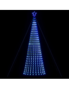 Albero di Natale a LED 1028 LED Blu 403 cm