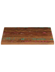 Piano per Tavolo 80x80x1,5 cm Quadrato Legno Massello di Acacia 2