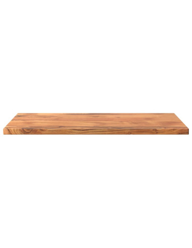 Piano per Tavolo 90x50x2,5cm Rettangolare Legno Massello Acacia