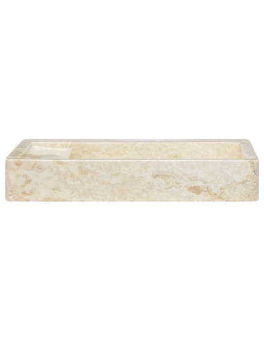 Lavandino Crema 58x39x10 cm in Marmo