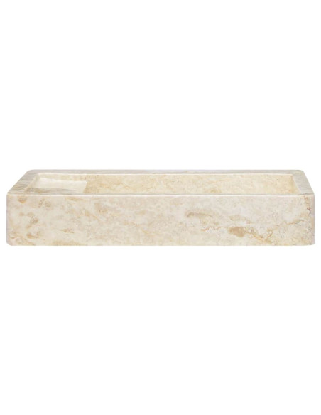 Lavandino Crema 58x39x10 cm in Marmo