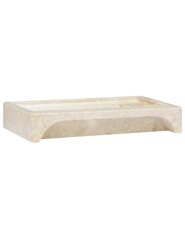Lavandino Crema 58x39x10 cm in Marmo