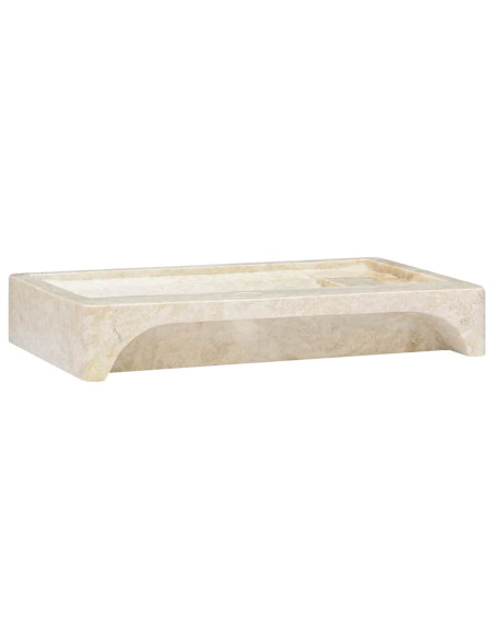 Lavandino Crema 58x39x10 cm in Marmo