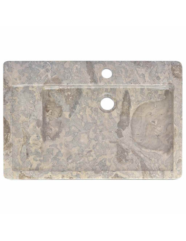 Lavandino Grigio 58x39x10 cm in Marmo
