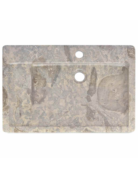 Lavandino Grigio 58x39x10 cm in Marmo